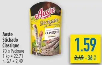 diska Aoste Stickado Classique Angebot