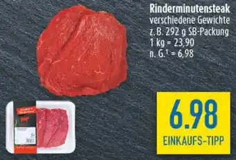 diska Rinderminutensteak Angebot