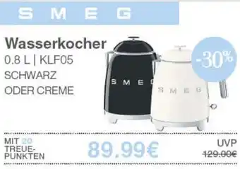 diska SMEG Wasserkocher Angebot