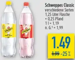 diska Schweppes Classic Angebot