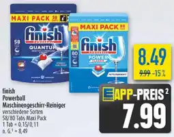 diska finish Powerball Maschinengeschirr-Reiniger Angebot