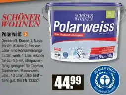 V Baumarkt SCHÖNER WOHNEN Polarweiß Angebot