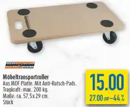 diska BRUDER MANESMANN Möbeltransportroller Angebot