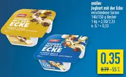 diska müller Joghurt mit der Ecke Angebot