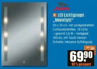 V Baumarkt Jokey LED Lichtspiegel ,,Moonlight" Angebot