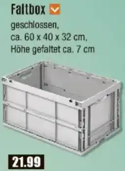 V Baumarkt Faltbox Angebot