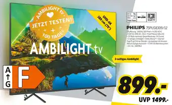 MEDIMAX Philips 75pus8309/12 Angebot