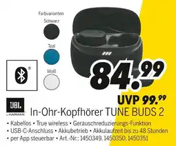 MEDIMAX Jbl in-ohr-kopfhörer tune buds 2 Angebot