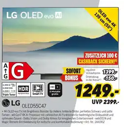 MEDIMAX Lg oled55c47 fern Angebot