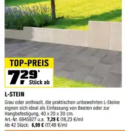 OBI L-stein Angebot