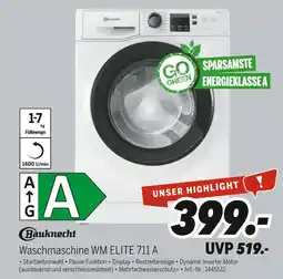 MEDIMAX Bauknecht waschmaschine wm elite 711 a Angebot