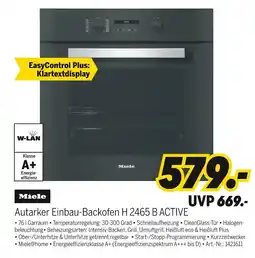 MEDIMAX Miele autarker einbau-backofen h 2465 b active Angebot