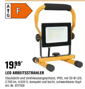 OBI Led arbeitsstrahler Angebot