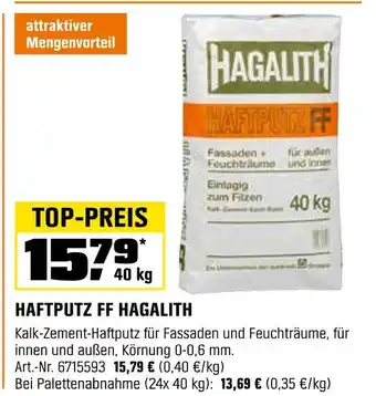 OBI Hagalith haftputz ff Angebot
