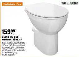 OBI Domberg stand wc-set komforthöhe +7 Angebot