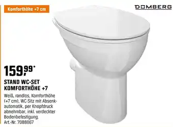 OBI Domberg stand wc-set komforthöhe +7 Angebot