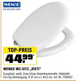 OBI Wenko wc-sitz rieti Angebot