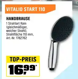 OBI Vitalio start 110 handbrause Angebot