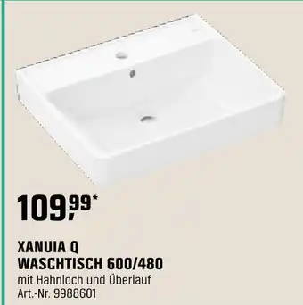 OBI Xanuia q waschtisch 600/480 Angebot