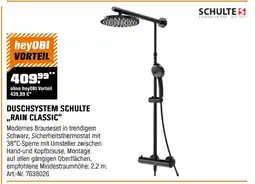 OBI Schulte duschsystem schulte rain classic Angebot