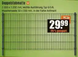 V Baumarkt Doppelstabmatte Angebot