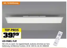 OBI Led-panel flat Angebot