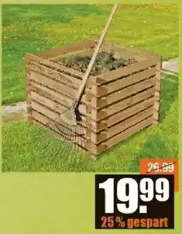 V Baumarkt Komposter aus Holz Angebot