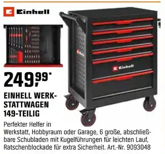 OBI Einhell werkstattwagen 149-teilig Angebot