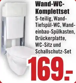 B1 Discount Baumarkt Wand-WC Komplettset Angebot