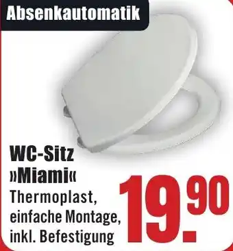 B1 Discount Baumarkt WC-Sitz Miami Angebot