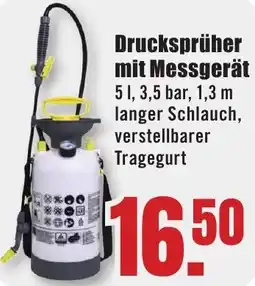 B1 Discount Baumarkt Drucksprüher mit Messgerät Angebot