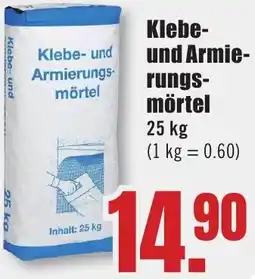 B1 Discount Baumarkt Klebe- und und Armierungsmörtel Angebot