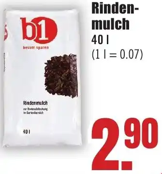 B1 Discount Baumarkt b1 Rindenmulch Angebot