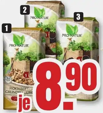 B1 Discount Baumarkt Pro Natur Hochbeet Grundfüllung Angebot