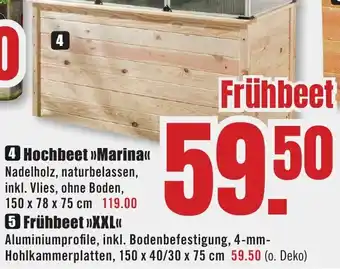 B1 Discount Baumarkt Frühbeet XXL Angebot