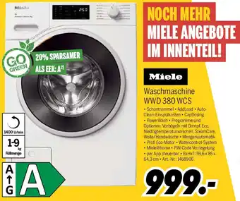 MEDIMAX Miele Waschmaschine WWD 380 WCS Angebot