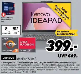 MEDIMAX Lenovo IdeaPad Slim 3 Angebot