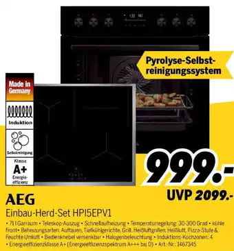 MEDIMAX AEG Einbau-Herd-Set HP15EPV1 Angebot