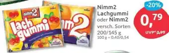 Budni Nimm 2 Lachgummi oder Nimm2 Angebot