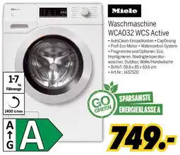 MEDIMAX Miele Waschmaschine WCA032 WCS Active Angebot