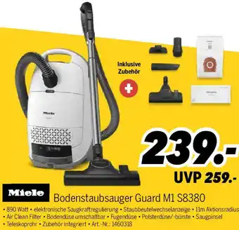 MEDIMAX Miele Bodenstaubsauger Guard M1 S8380 Angebot