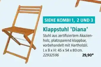 Bauhaus Klappstuhl 'Diana' Angebot