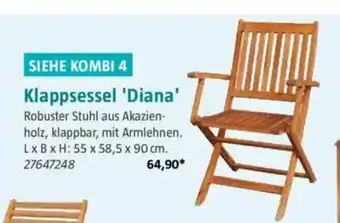 Bauhaus Klappsessel 'Diana' Angebot