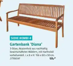 Bauhaus Gartenbank 'Diana' Angebot