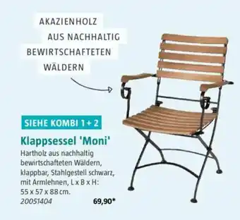 Bauhaus Klappsessel 'Moni' Angebot