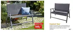 Bauhaus Klappbank 'Maja' Angebot