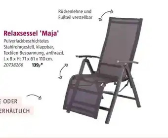 Bauhaus Relaxsessel 'Maja' Angebot