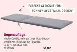 Bauhaus Liegenauflage Angebot