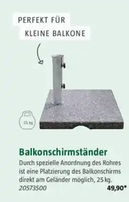 Bauhaus Balkonschirmständer Angebot