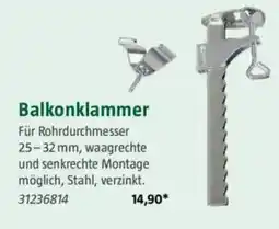 Bauhaus Balkonklammer Angebot